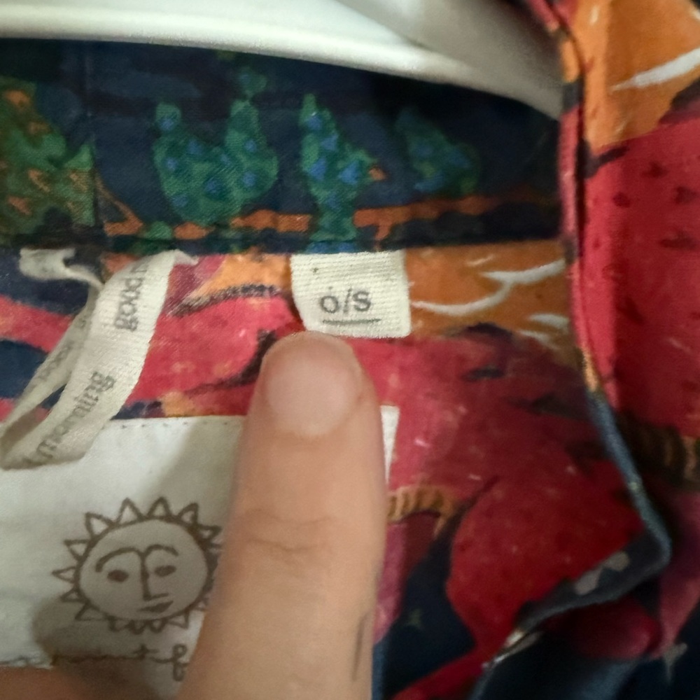 Printfresh Multicolor Forest-Themed Robe - Picture 5 of 5